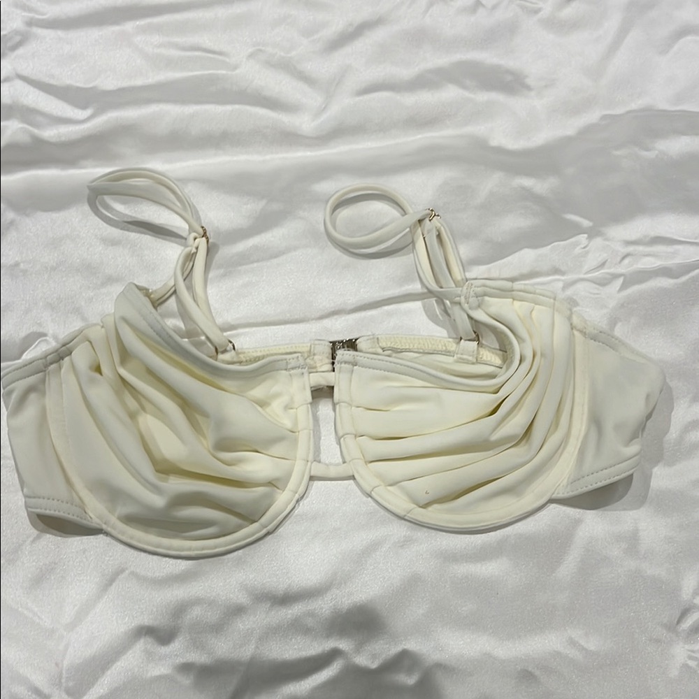 Elegant Cream Women's Bikini top